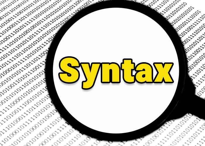 سینتکس  (Syntax) چیست؟ 